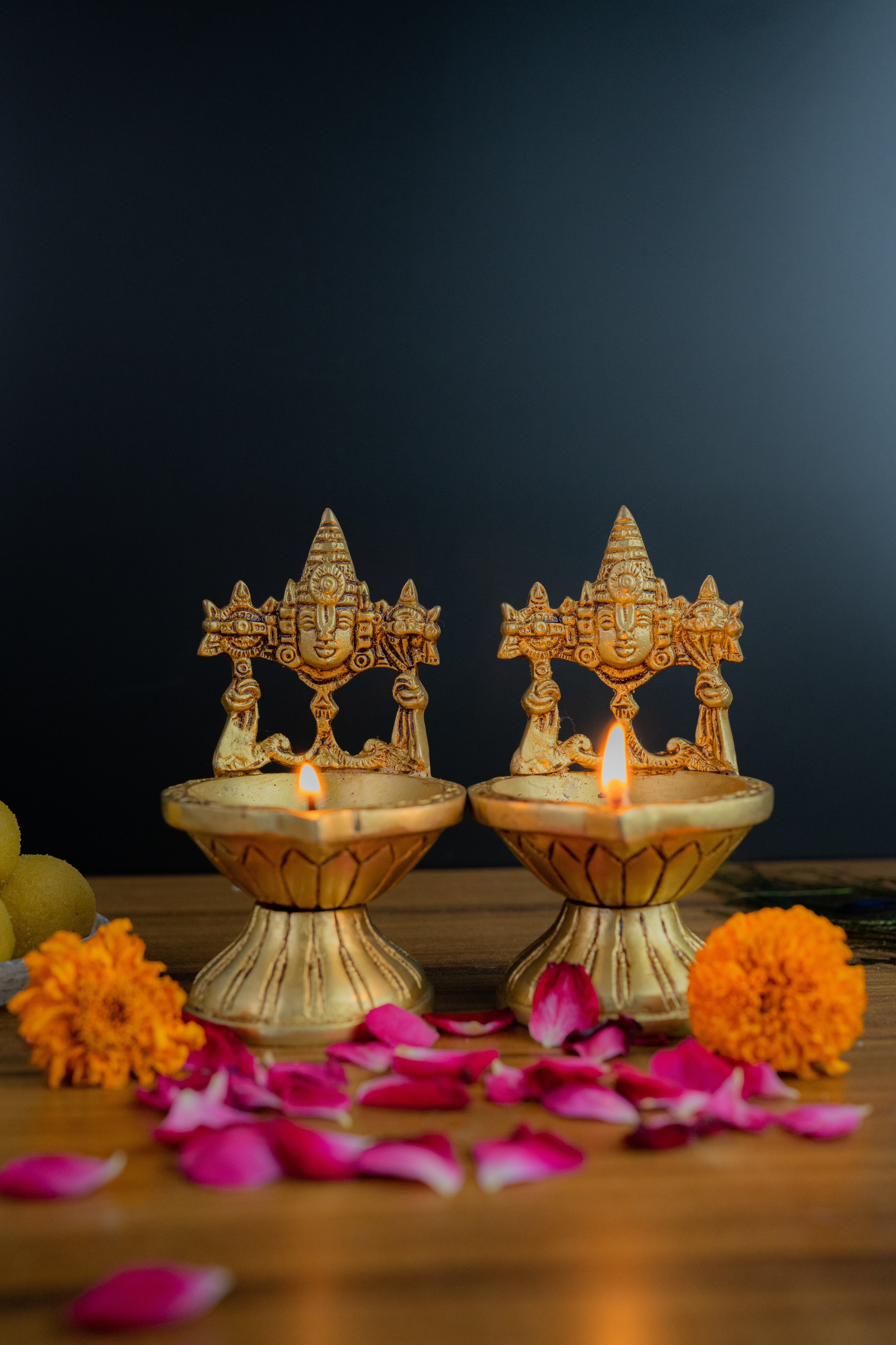 Pure Brass Balaji Deepak
