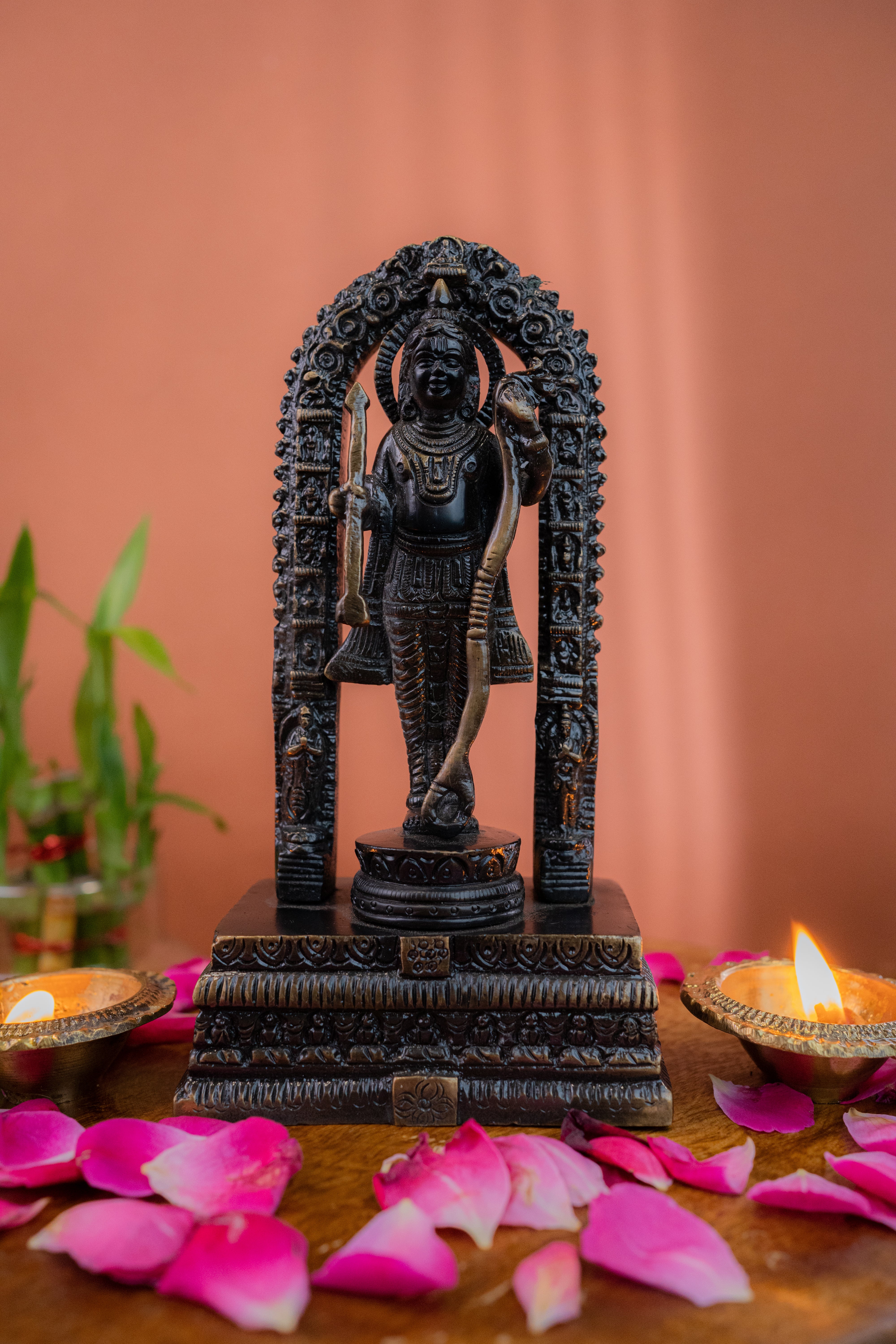 Brass Ram Lalla - 7" Height